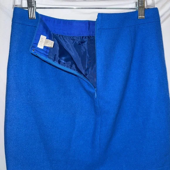 J. Crew Women’s Mini Skirt Size 2 | J. Crew Straight Wool Blend Mini Skirt Women - Picture 8 of 9